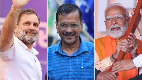 Delhi Election counting becomes close between BJP and AAP three Thousand Votes gap in 14 constituencies