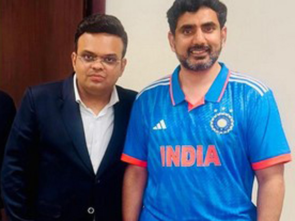 AP Minister Nara Lokesh meets ICC Chairman Jay Shah