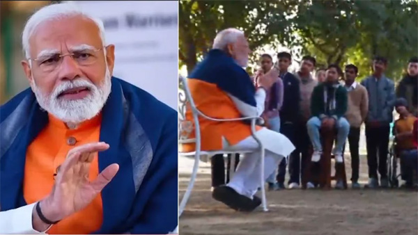 PM Modi shared stress management tips with students in his Parikhsa pe charcha