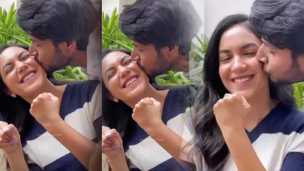 Video of Sundeep Kishan kissing Ritu Verma on the cheeks goes viral