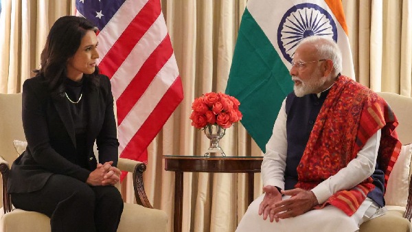 PM Modi meeting with US intelligence chief Tulsi Gabbard discuss various aspects