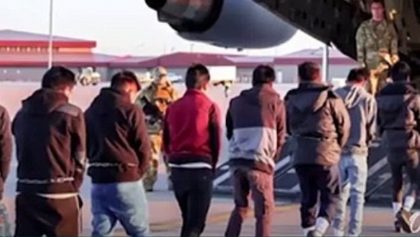 handcuffs continue to indian immigrants even after pm modi-donald trump s meeting in US