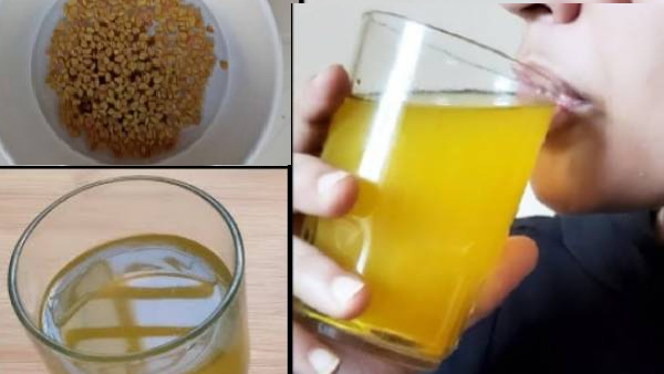 Control your diabetes cholesterol with fenugreek water every morning with empty stomach