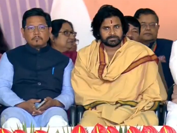 Delhi swearing-in ceremony Andhra Deputy CM Pawan Kalyan arrives at Ramlila Maidan Delhi swearing-in ceremony Andhra Deputy CM Pawan Kalyan arrives at Ramlila Maidan