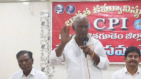 MLA Kunamneni Sambasiva Rao counters KCR s comments on communists