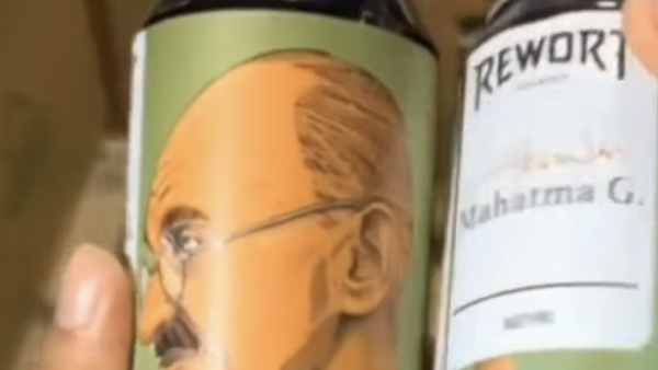 Outrage on Social Media as Mahatma Gandhi s Picture Appears on Beer Cans Outrage on Social Media as Mahatma Gandhi s Picture Appears on Beer Cans