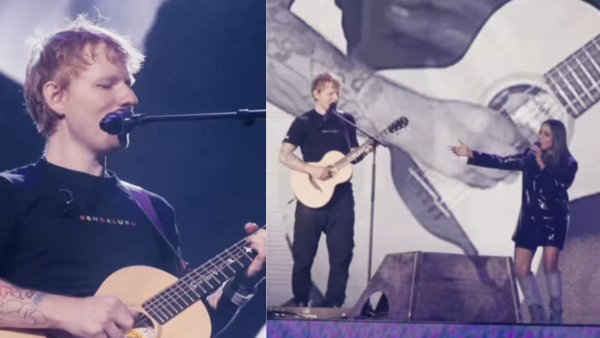 Pop singer Ed Sheeran mesmerized by singing a Telugu song What
