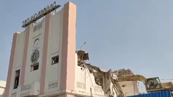 Secunderabad Railway Station building demolished for Modernization