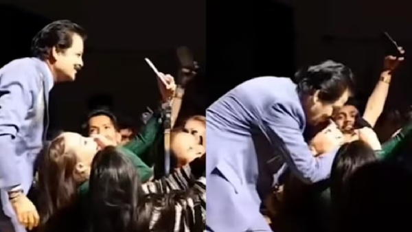singer Udit Narayan again kissing another lady fan in live consert