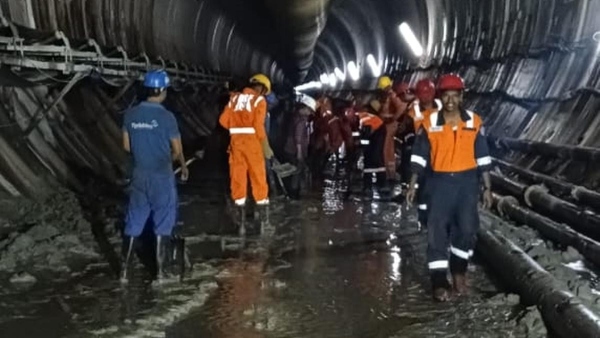 SLBC Tunnel rescue operation failed as 8 workers dead bodies found