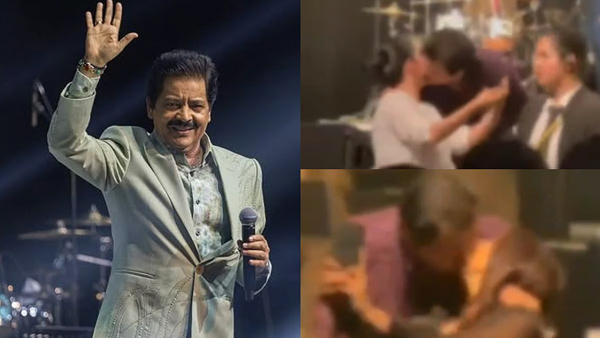 Udit Narayan s Viral Kiss Singer Sparks Controversy at Music Concert