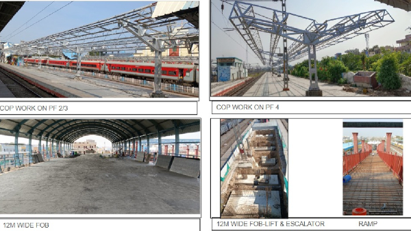 Amazing reconstruction of Warangal Railway Station Pride of Amrit Bharat Scheme