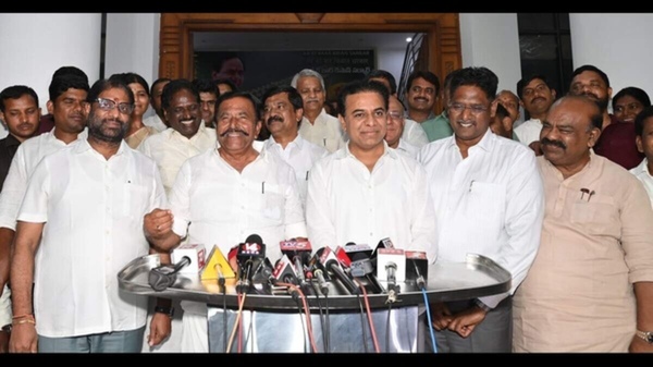 Delimitation DMK leaders invite BRS KTR says he will attend
