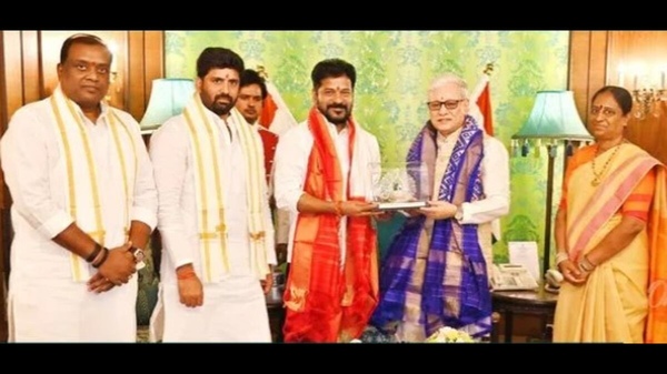 CM Revanth Reddy meets Telangana Governor on Sunday