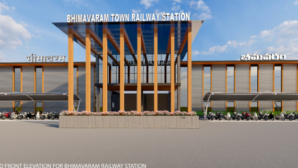 South Central Railway takes up redevelopment of Bhimavaram Town Railway Station South Central Railway takes up redevelopment of Bhimavaram Town Railway Station