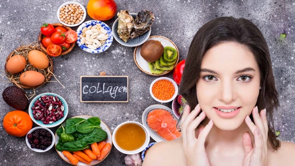 Foods rich in collagen that enhance skin beauty