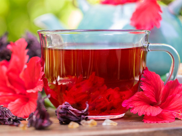 Drinking hibiscus flowers tea will do wonders for your health Try it