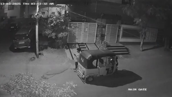 Thieves Steal Shoes and Slippers in Hyderabad Shocking CCTV Footage Goes Viral Thieves Steal Shoes and Slippers in Hyderabad Shocking CCTV Footage Goes Viral