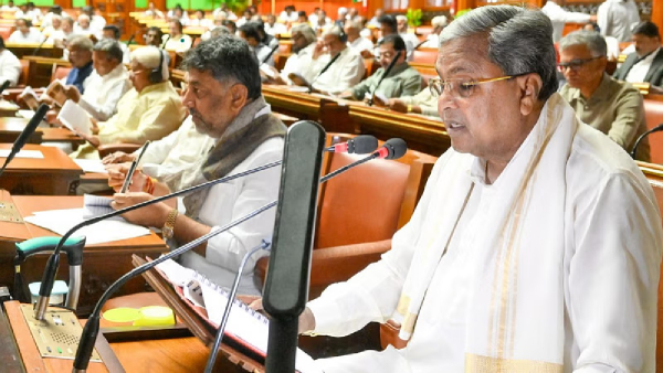Karnataka CM Siddaramaiah Presents Rs 4 9 Lakh Crore Budget in Assembly