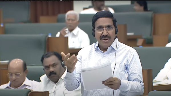 Amravati capital construction with rs 65000 cr in 3 years says minister Narayana in assembly Amravati capital construction with rs 65000 cr in 3 years says minister Narayana in assembly