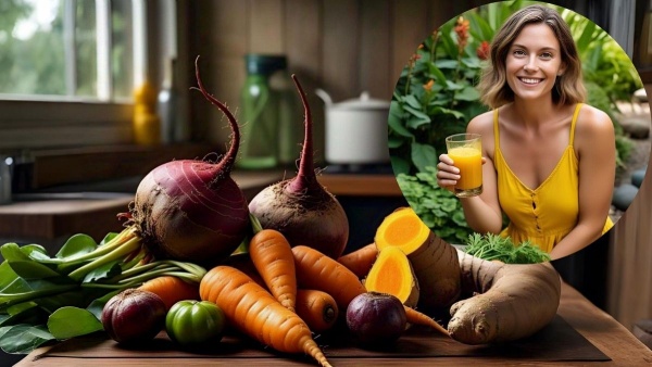 Beetroot and carrot juice for skin whitening Beetroot and carrot juice for skin whitening
