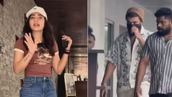 Rashmika and Vijay Deverakonda went to a restaurant together