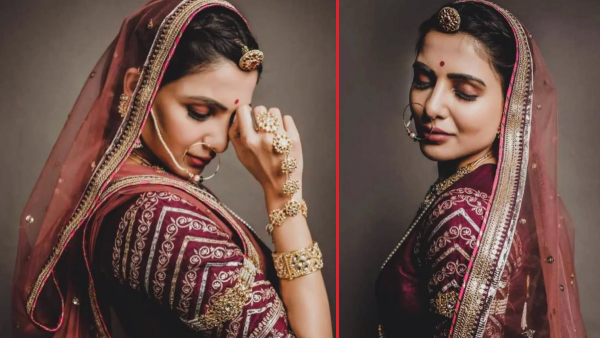 Samantha bridal getup photos go viral