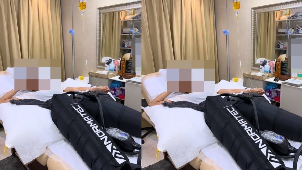 star-heroine-on-hospital-bed-with-saline-in-hand