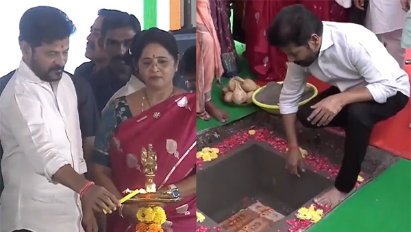 CM Revanth lays foundation stone for development works worth Rs 500 crores