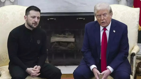 Trump criticized Zelensky for taking money from the US like candy from a baby