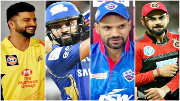 Kohli Dhawan Rohit Sharma Warner and Raina Lead the IPL Run-Scorers List Kohli Dhawan Rohit Sharma Warner and Raina Lead the IPL Run-Scorers List