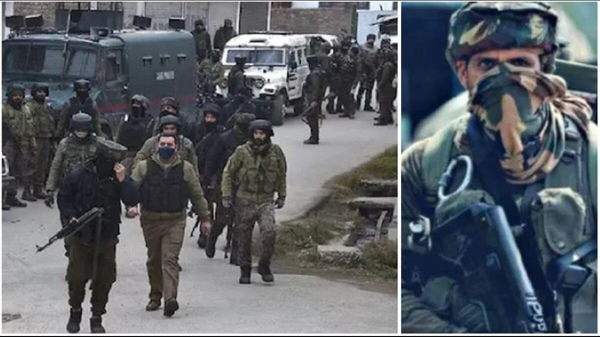 Security forces surround terrorists TRF commander in trap