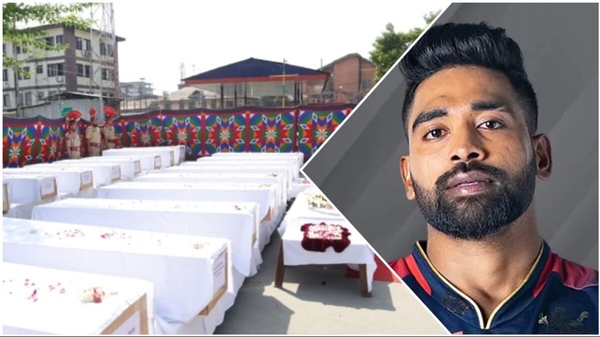 Indian cricketer Mohammed Siraj strongly condemns Pahalgam terror attack