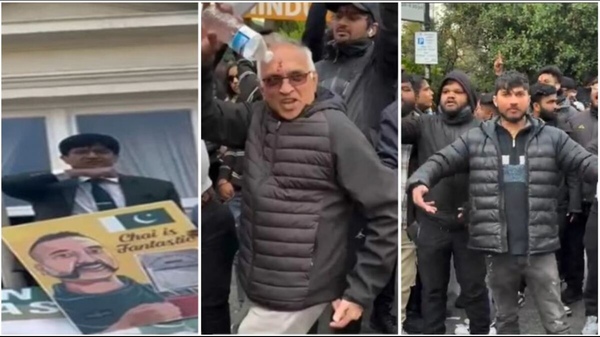 London Pakistani official warns Indians of throat slitting London Pakistani official warns Indians of throat slitting