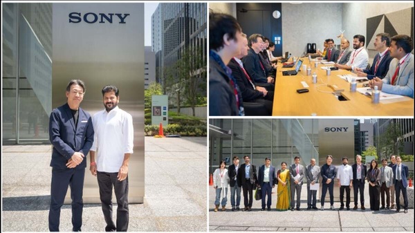 Telangana CM Revanth s team visits Sony headquarters in Japan