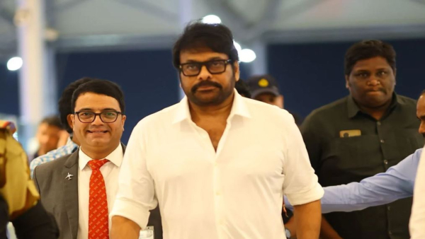 Pawan Kalyan departed Singapore along with Chiranjeevi
