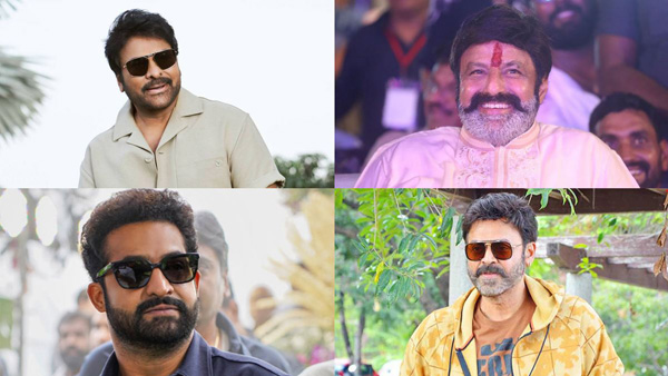Chiranjeevi balakrishan venkatesh and junior ntr to compete for 2026 Sankranthi