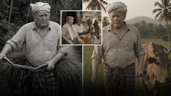 From President to Ploughman Donald Trump Turns Farmer in Viral Video