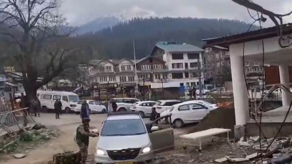 Tterror attack carried out by militants against Tourists in Pahalgam of Jammu Kashmir
