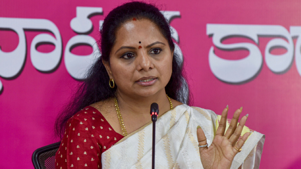 BRS MLC kavitha warns political opponents We will write in the pink book