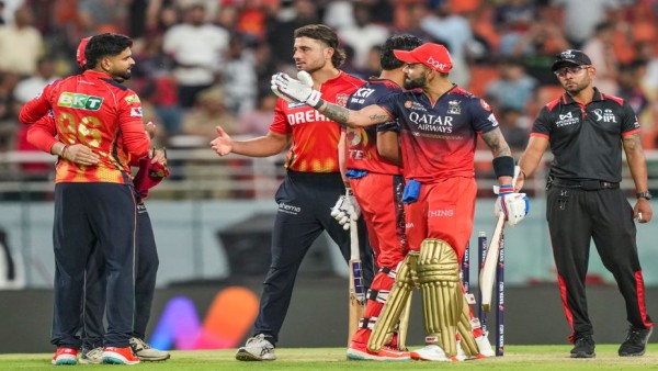 RCB vs Punjab Kings Virat Kohli teasing Shreyas Iyer after the win in IPL 2025