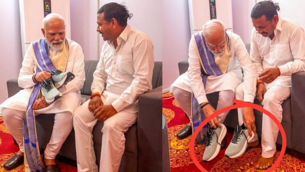 pm-modis-heartfelt-gesture-fan-who-walked-barefoot-for-14-years-gets-his-wish