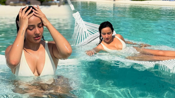 Congress MLA s daughter seen in bikini