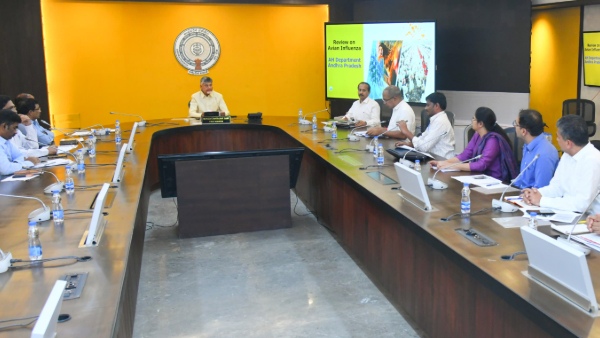 ap cm Chandrababu clarified to bir flu impact on state after meeting icmr team ap cm Chandrababu clarified to bir flu impact on state after meeting icmr team
