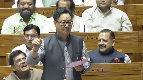 Waqf Amendment Bill proposes to repeal Section 40 of the 1995 Act says Kiren Rijiju Waqf Amendment Bill proposes to repeal Section 40 of the 1995 Act says Kiren Rijiju