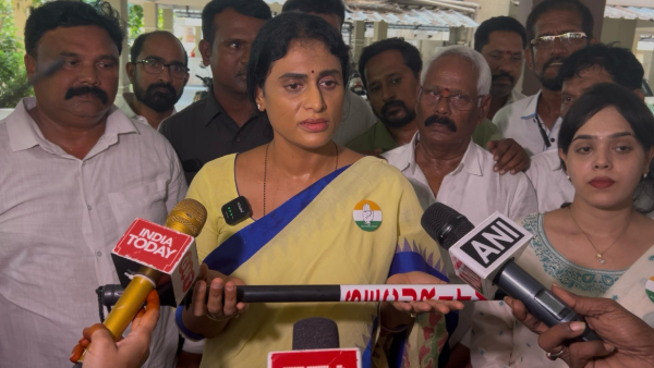 apcc chief ys Sharmila slams pm modi is international terrorist pahalgam attack intel failure
