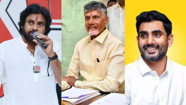 AP deputy cm Pawan Kalyan praised TDP Mahanadu chandrababu and lokesh AP deputy cm Pawan Kalyan praised TDP Mahanadu chandrababu and lokesh