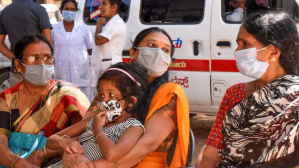 Corona cases in the country two deaths