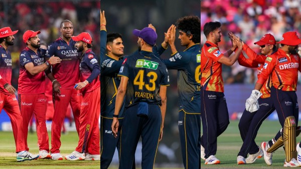 RCB GT and Punjab Kings have Qualified for playoffs of IPL 2025