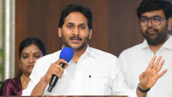 ysrcp chief ys jagan warned police again to show cinema for harassing party cadre with cases ysrcp chief ys jagan warned police again to show cinema for harassing party cadre with cases